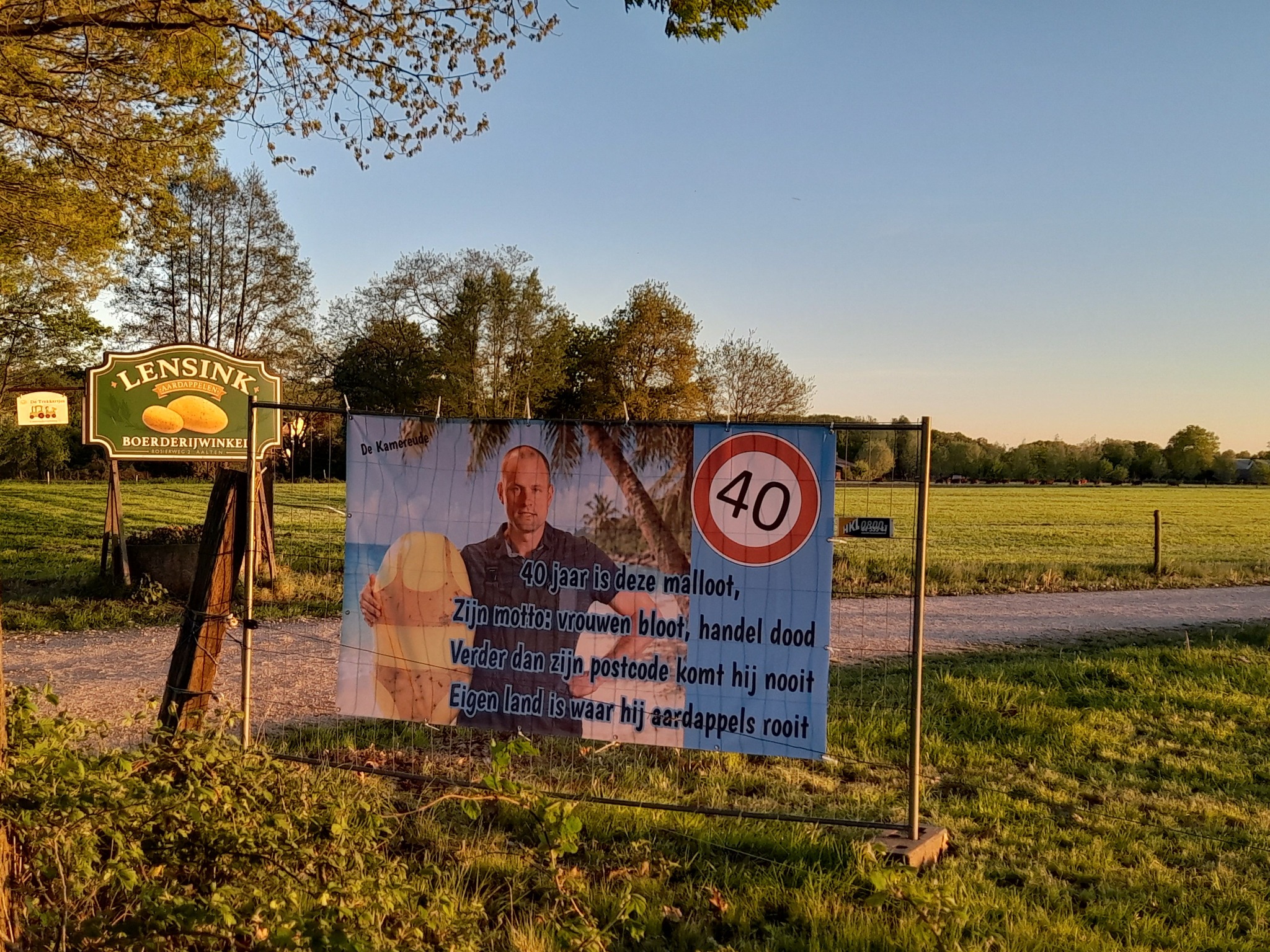 Jarige Job bij de Boerderijwinkel Lensink in Aalten/Lintelo